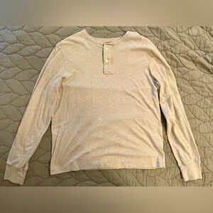 🔥J. CREW Broken-In Henley!!! NWOT